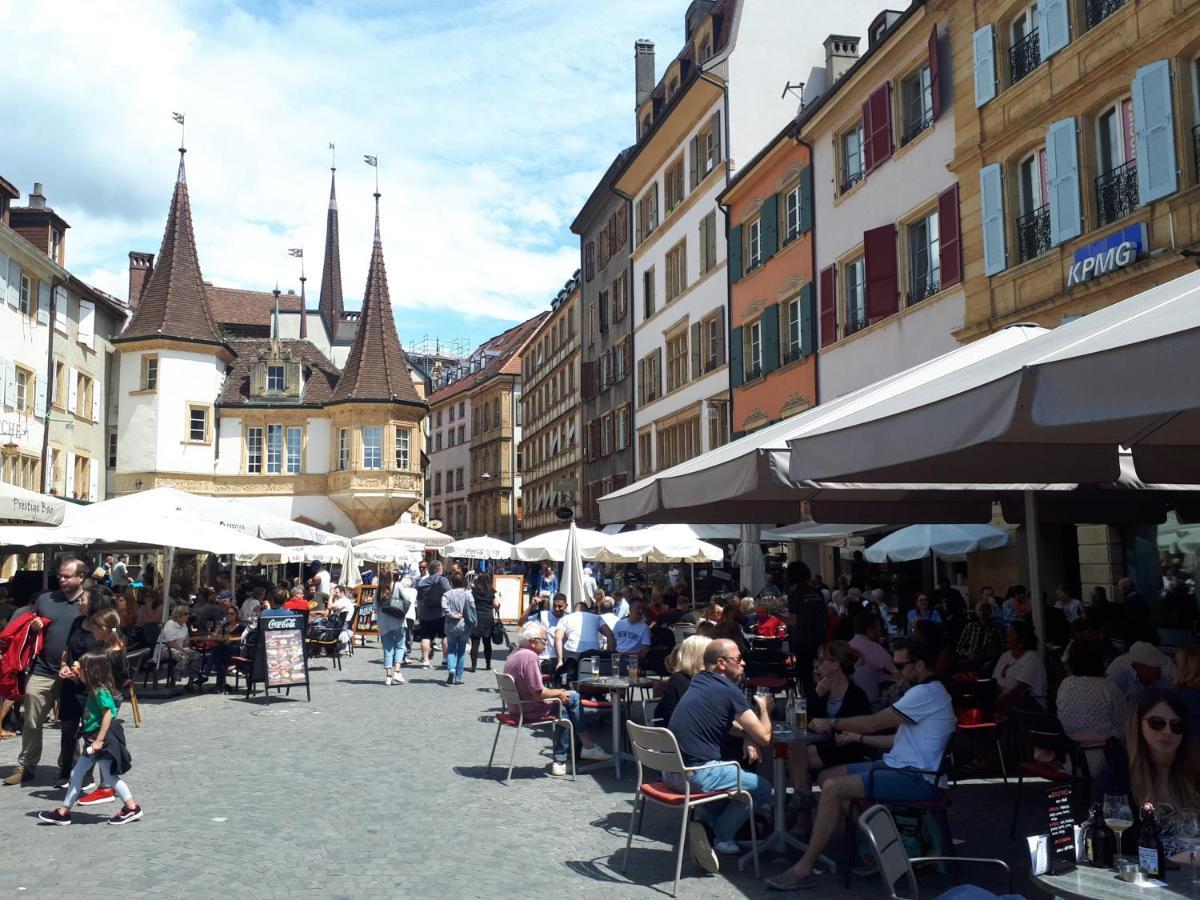 Appartement La crique de l'evole à Neuchâtel Extérieur photo